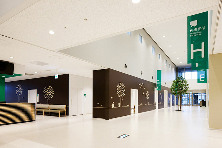 醫(yī)院形象墻展示